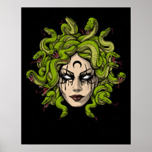 Affiche Déesse Medusa