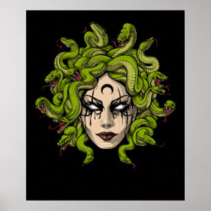 Affiche Déesse Medusa
