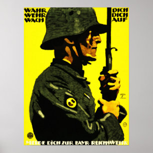 Affiche Défendez-Vous ! Protège-Toi ! Réveillez-Vous ! All