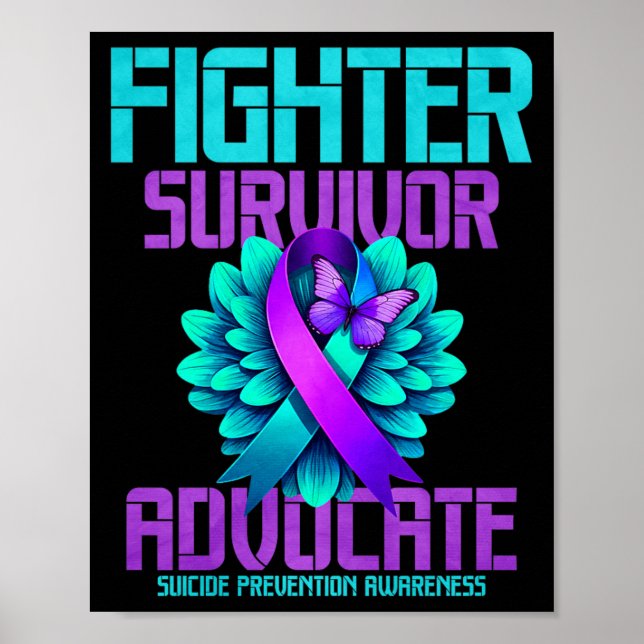 Affiche Défenseur Premium des survivants de combat (Devant)