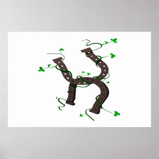 Affiche Défer à cheval (Devant)