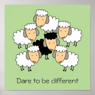 Posters Affiches Moutons Noirs Zazzle Fr