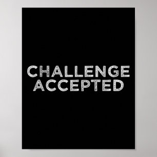 Affiche Défi accepté