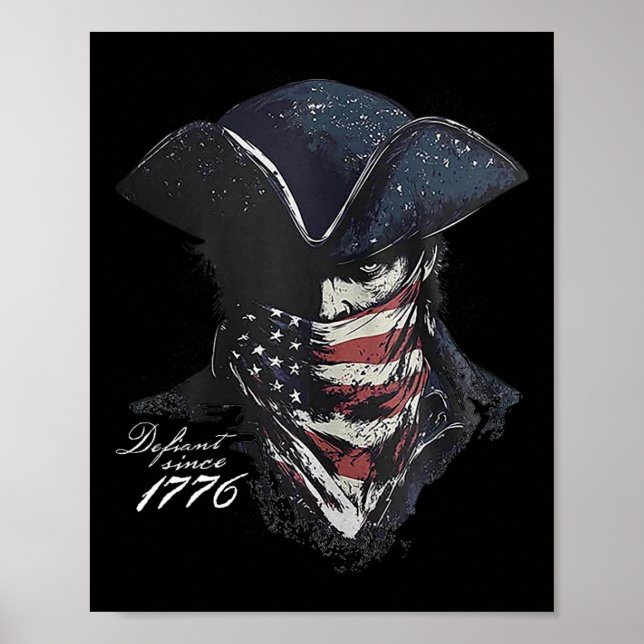 Affiche Défiant Depuis 1776 (Devant)
