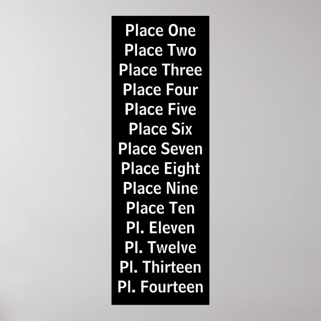 Affiche Défilement de transport vintage personnalisé (Devant)