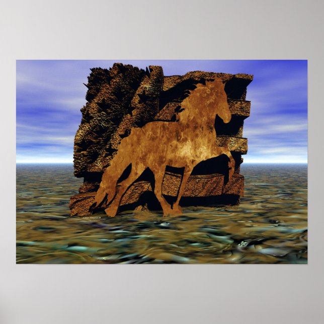 Affiche Définir en pierre (Devant)