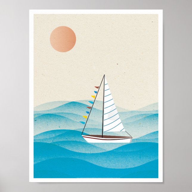 Affiche Définir la voile (Devant)