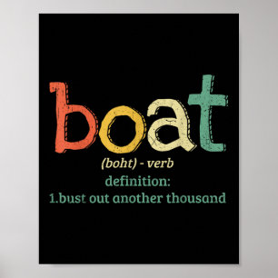 Affiche Définition de bateau éclater un autre mille drôles