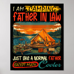 Affiche Définition de beau-père de camping beaucoup plus c