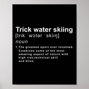Affiche Définition de figure de ski nautique 