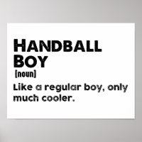 Définition de garçon de handball Drôle joueur de h