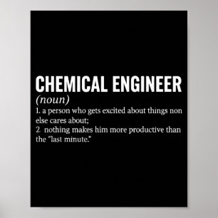 Affiche Définition de la profession d'ingénieur chimiste I