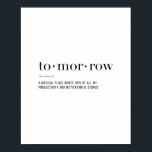 Affiche Définition Demain<br><div class="desc">Définition Demain</div>