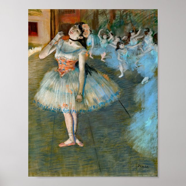 Affiche Degas Ballet Star Peinture (Devant)