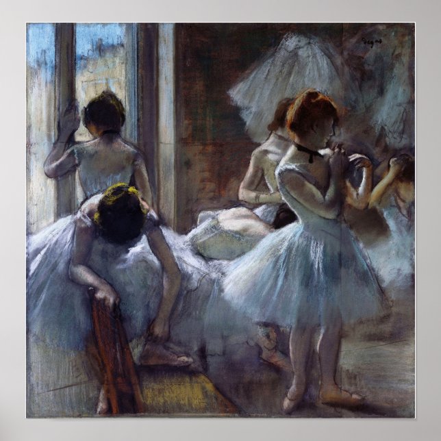 Affiche Degas - Danseuses (Devant)