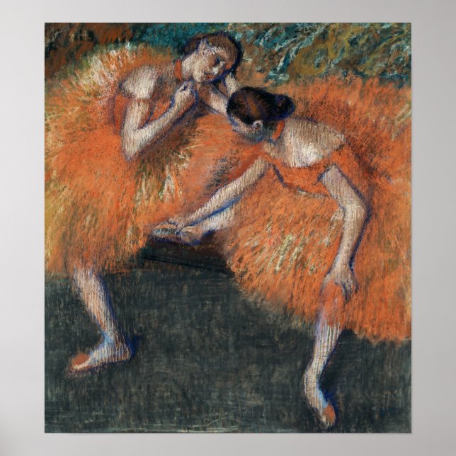 Affiche Degas - Deux Danseurs (Devant)