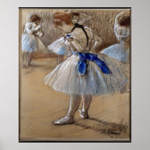 Affiche Degas Étude d'un danseur