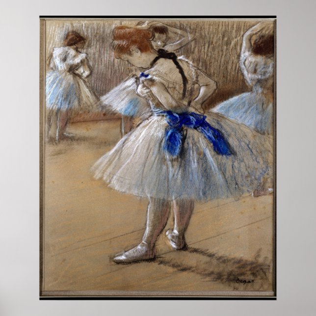 Affiche Degas Étude d'un danseur (Devant)