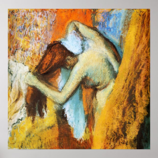 Affiche Degas - Femme À Sa Toilette 1905 (Devant)