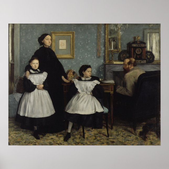 Affiche Degas - La Famille Bellelli (Devant)