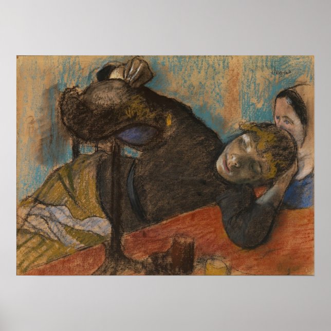 Affiche Degas - La Modiste (Devant)