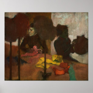 Affiche Degas - Les Modistes