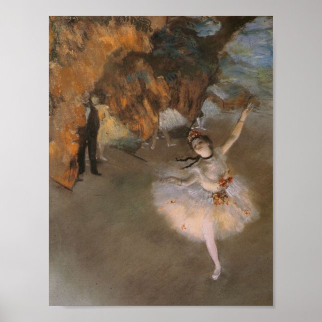 Affiche Degas L'Etoile (Devant)