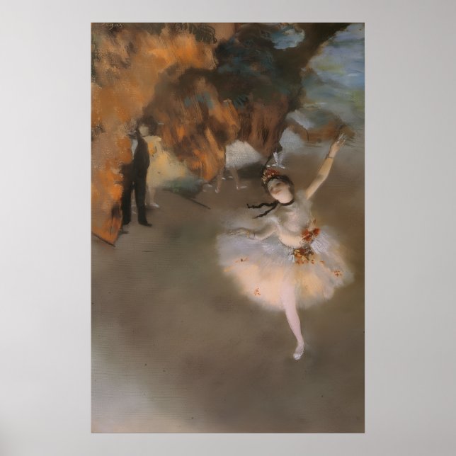 Affiche Degas L'Etoile (Devant)