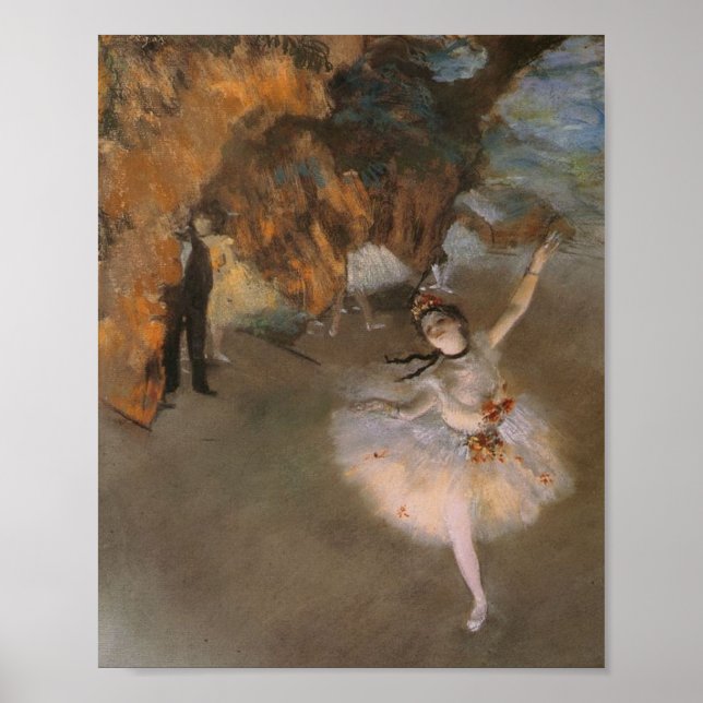 Affiche Degas L'Etoile (Devant)