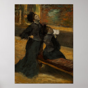Affiche Degas - Visite D'Un Musée