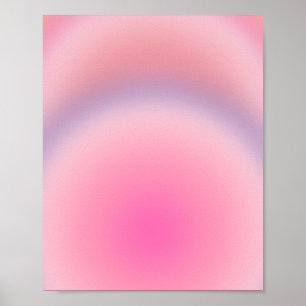 Affiche Dégradé de coucher de soleil magique