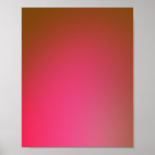 Affiche Dégradé gris rétrograde