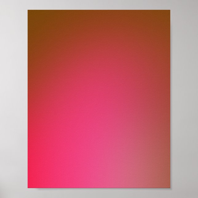 Affiche Dégradé gris rétrograde (Devant)