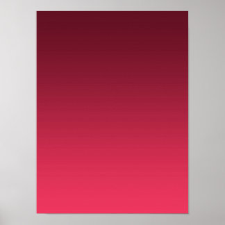 Affiche Dégradé Magenta - clair à profond | Humeurs saison