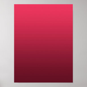 Affiche Dégradé Magenta - foncé à clair Humeurs saisonni