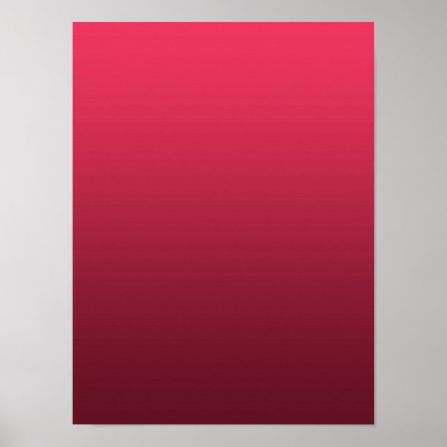 Affiche Dégradé Magenta - foncé à clair | Humeurs saisonni (Devant)