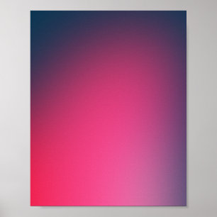 Affiche Dégradé rose magique