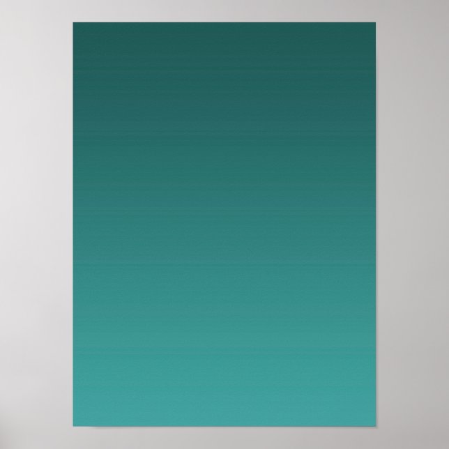 Affiche Dégradé Vert - clair à profond | Fond d'ambiance | (Devant)