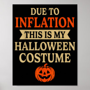 Affiche Déguisement couple drôle d'inflation pour Hallowee