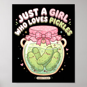 Affiche Déguisement de cornichon drôle pour une fille qui 