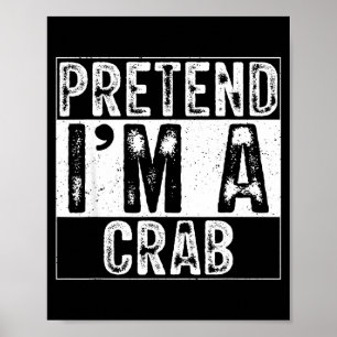 Affiche Déguisement de famille de crabes pour femmes homme