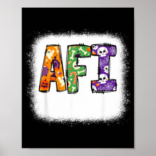 Affiche Déguisements drôles d'Halloween Afi pour hommes as