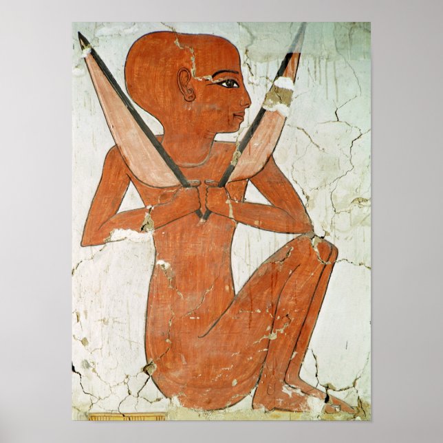 Affiche Déité Naos, de la Tombe de Nefertari (Devant)