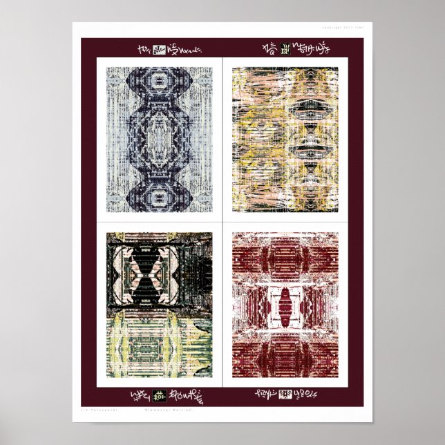 Affiche Déités élémentaires (Devant)