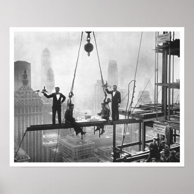 Affiche Déjeuner au Waldorf (Devant)