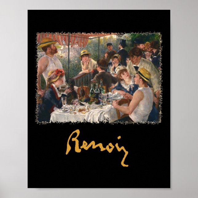 Affiche Déjeuner De La Fête De Bateau (Devant)