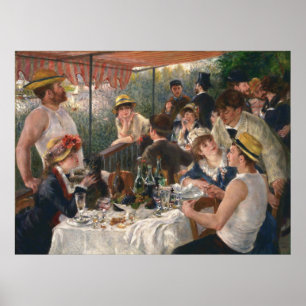 Affiche Déjeuner de Renoir de la fête nautique