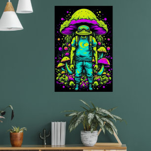 Affiche Déjeuner supérieur Shroom