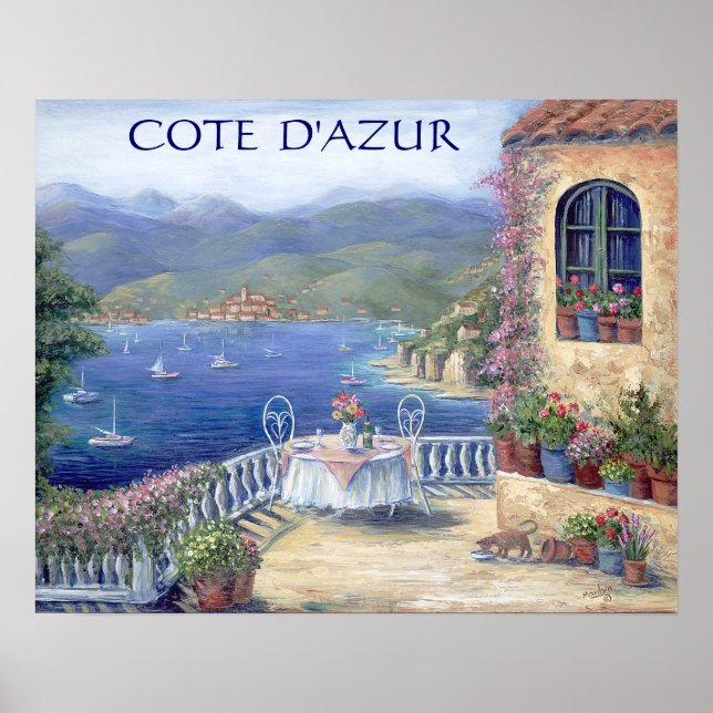 Affiche Déjeuner Sur La Terrasse (Devant)