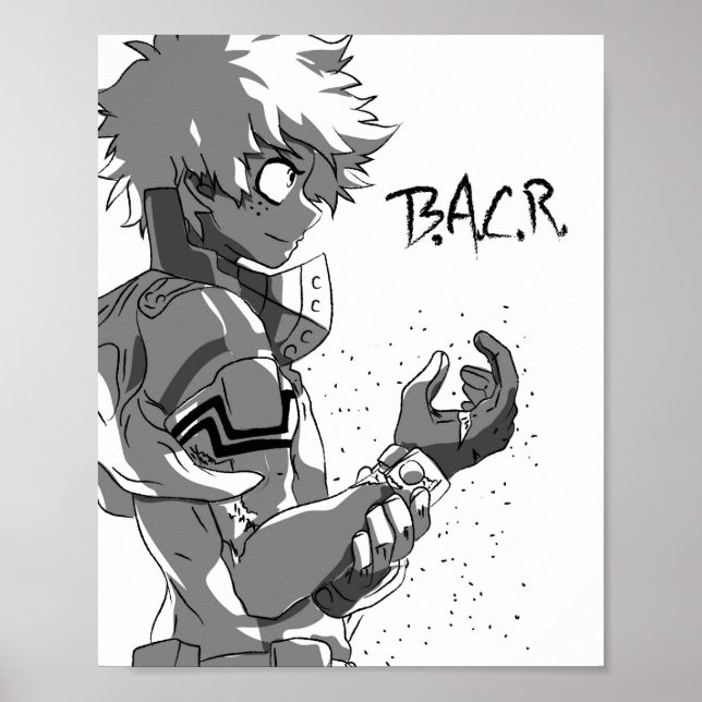 Affiche Deku (Devant)